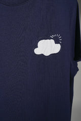 APPLIQUE EMBROIDERED T-SHIRT