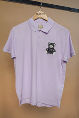 POLO SHIRT WITH FELT APPLIQUE EMBROIDERY