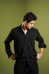 CUBAN COLLAR SHIRT