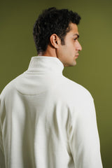 MOCK NECK SWEATSHIRT