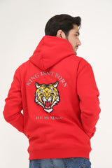 PULL OVER HOOD- RED